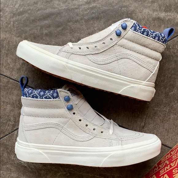 VANS SK8-Hi Mte Grey Violet/BlcDBlc WMNS - Picture 4 of 16